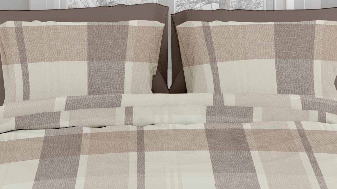 Romanette Falcon housse de couette en flanelle
