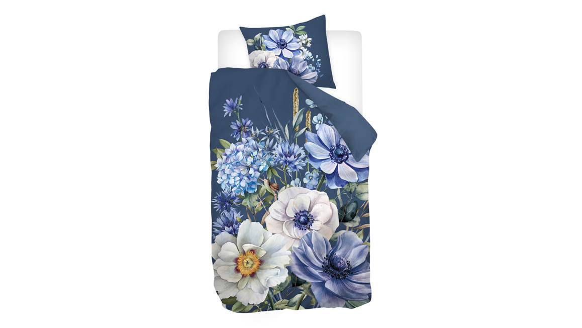 Snoozing Blue Garden housse de couette