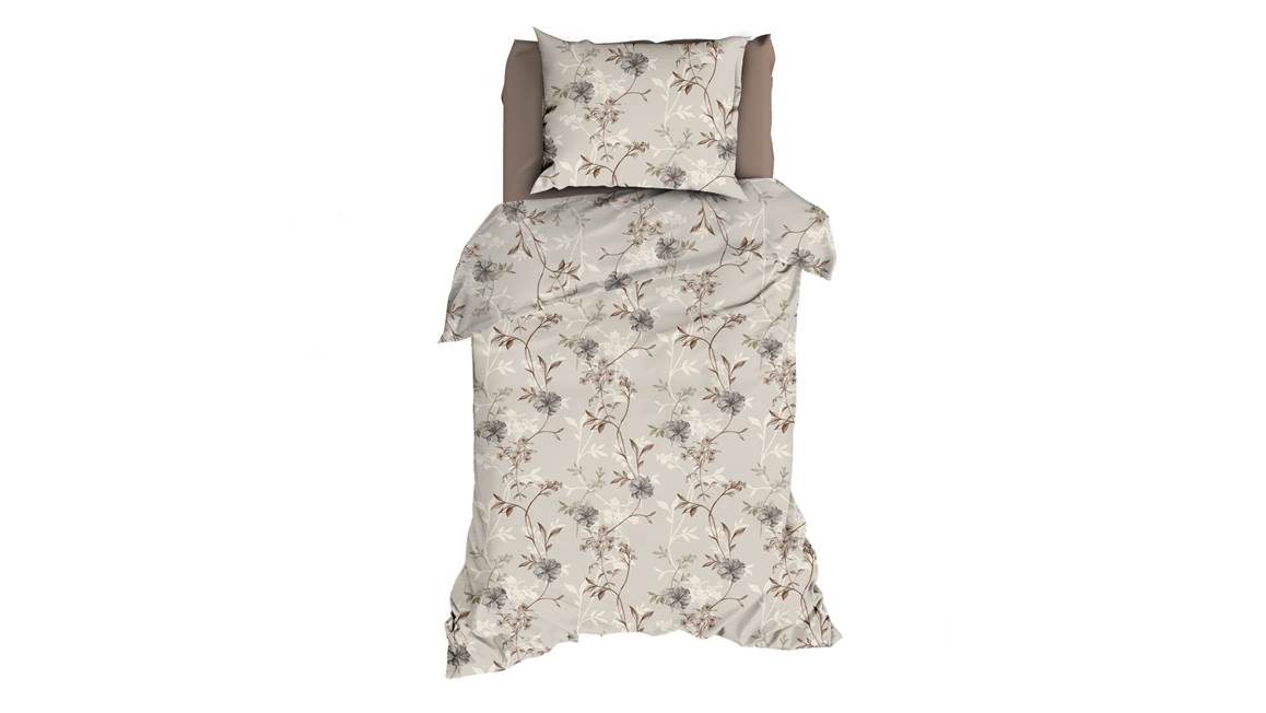 Romanette Richelle housse de couette en flanelle