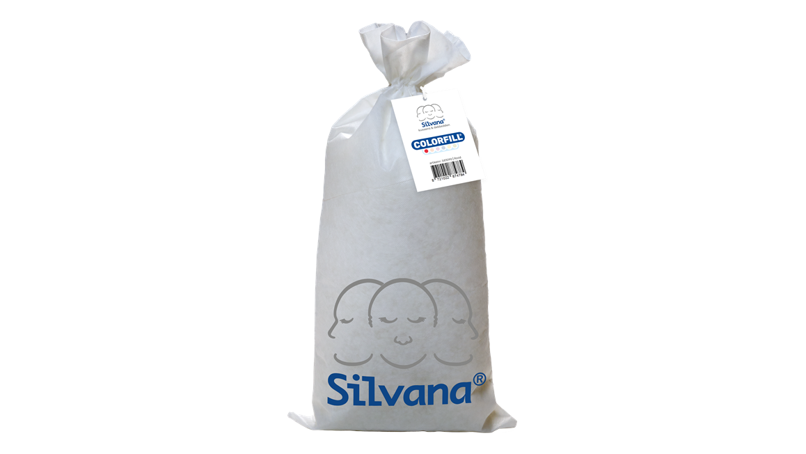 Silvana Colorfill Rouge rembourrage pour oreiller extra moelleux