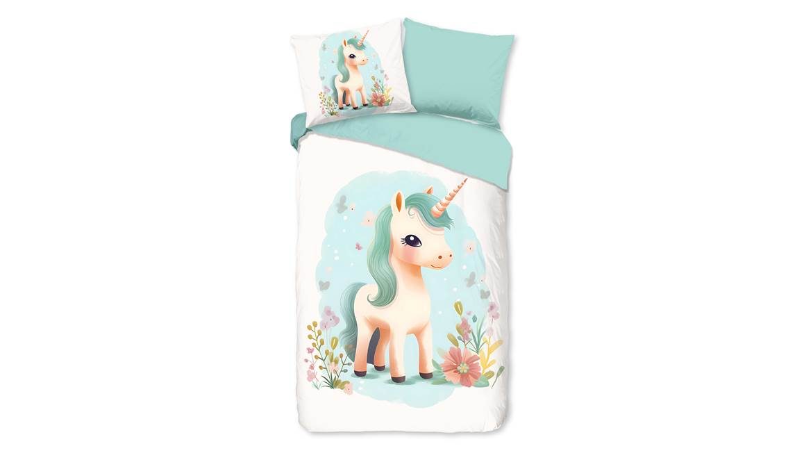 Good Morning One housse de couette en flanelle