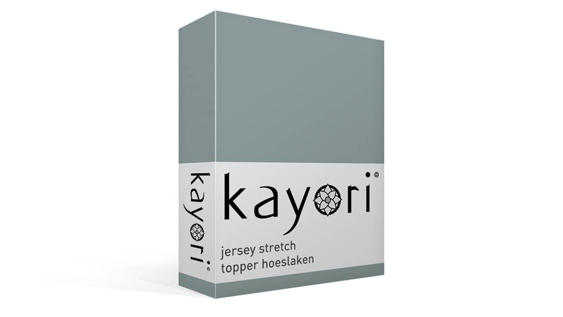 Kayori Shizu drap-housse surmatelas jersey stretch