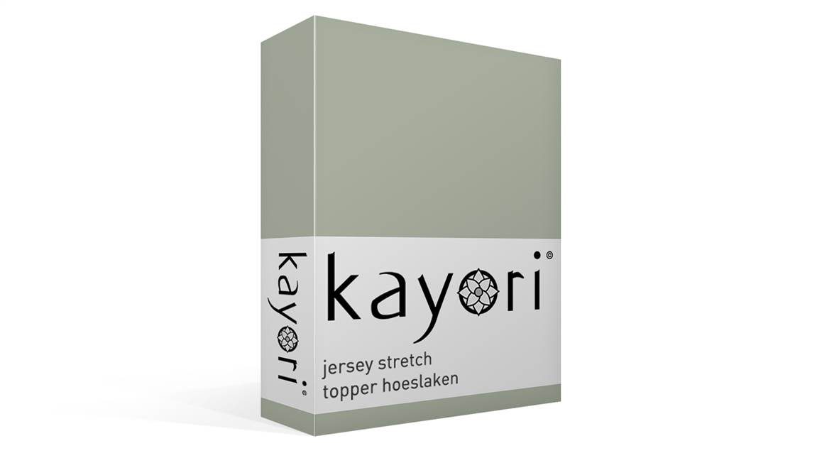 Kayori Shizu drap-housse surmatelas jersey stretch