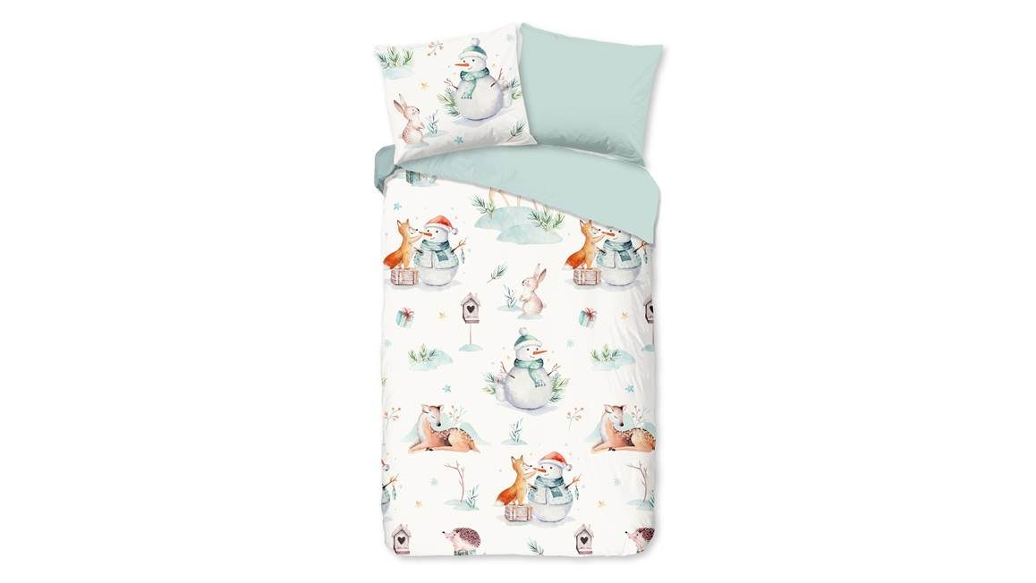 Good Morning Magicwinter housse de couette en flanelle