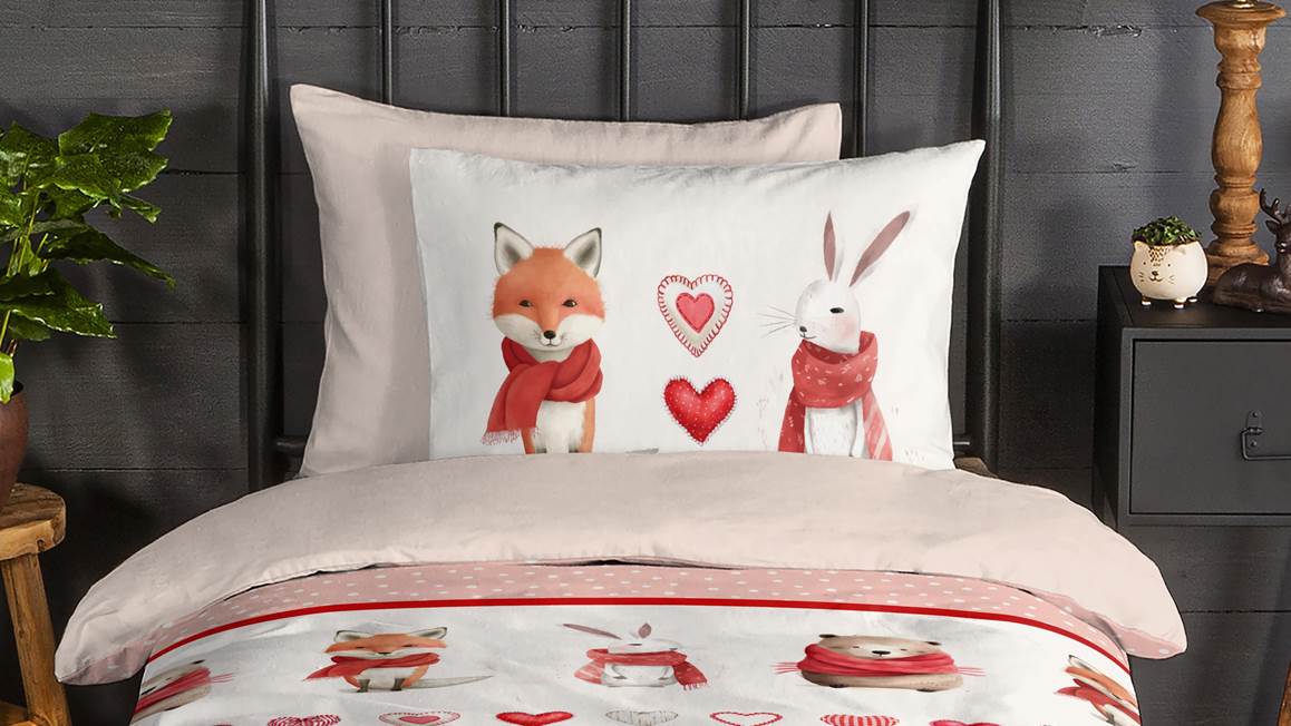 Good Morning Timmy housse de couette en flanelle