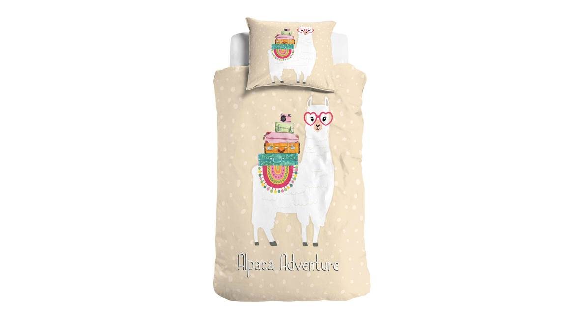 Little Monster Alpaca Adventure housse de couette