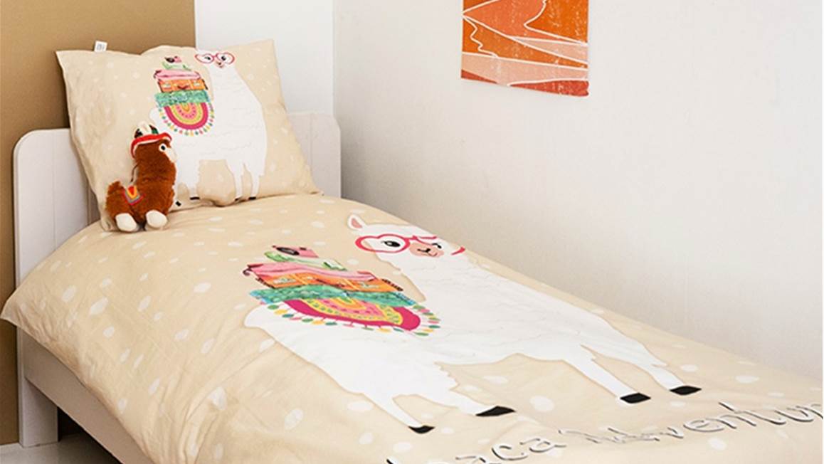 Little Monster Alpaca Adventure housse de couette