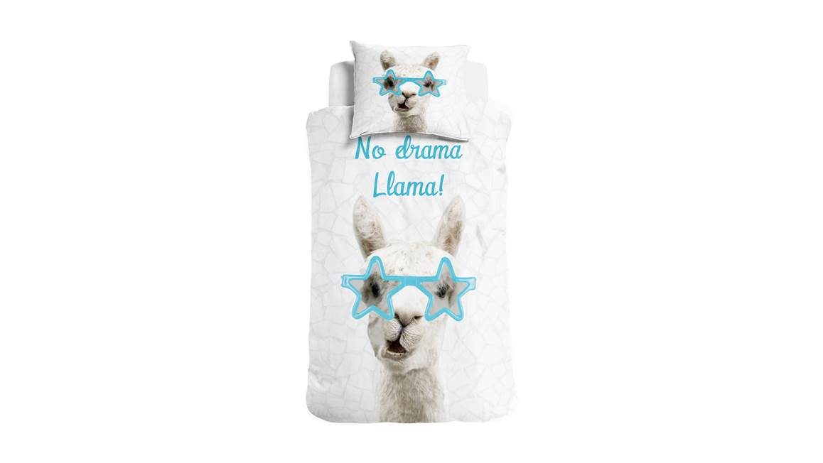 Little Monster No Drama Llama housse de couette