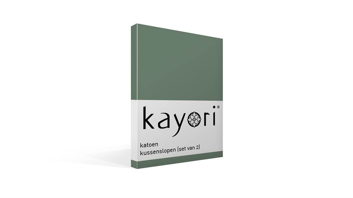 Kayori Kai taies d’oreiller coton 57 fils (lot de 2)