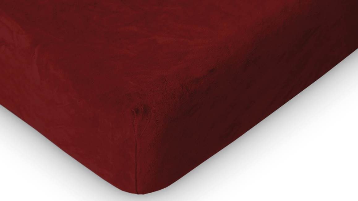 Romanette drap-housse velours
