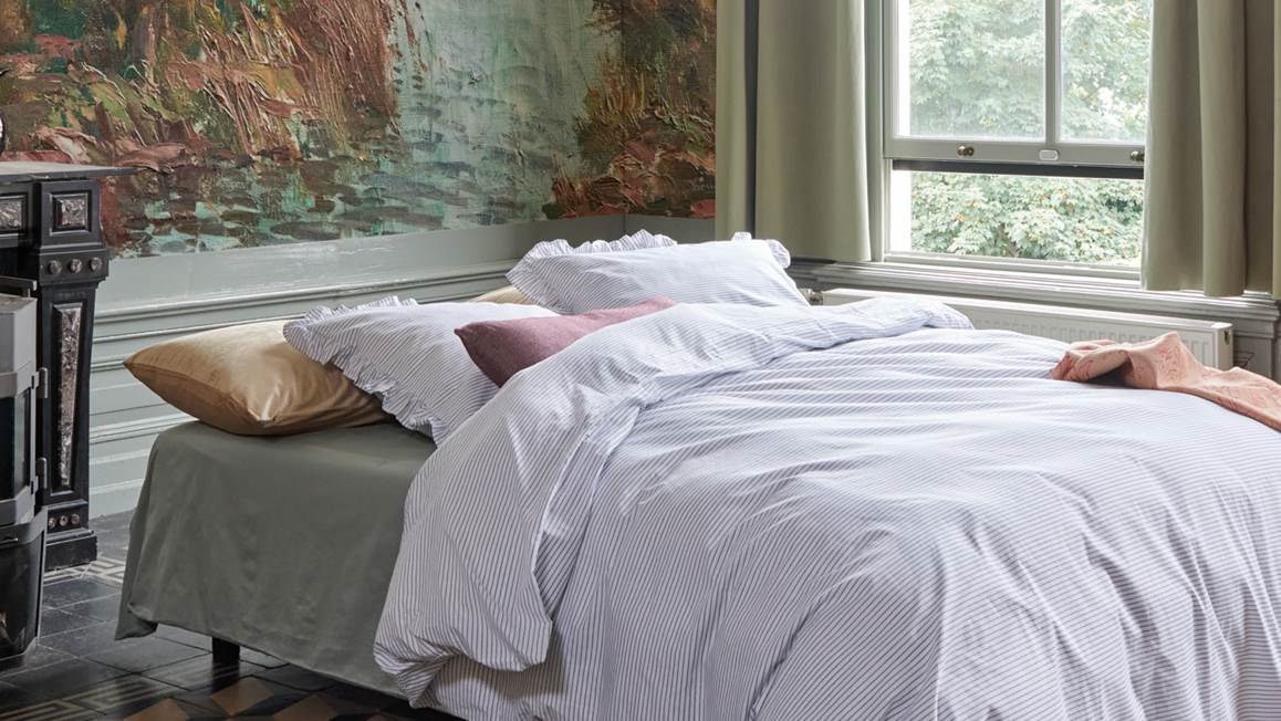 At Home Flamboyant Stripes housse de couette