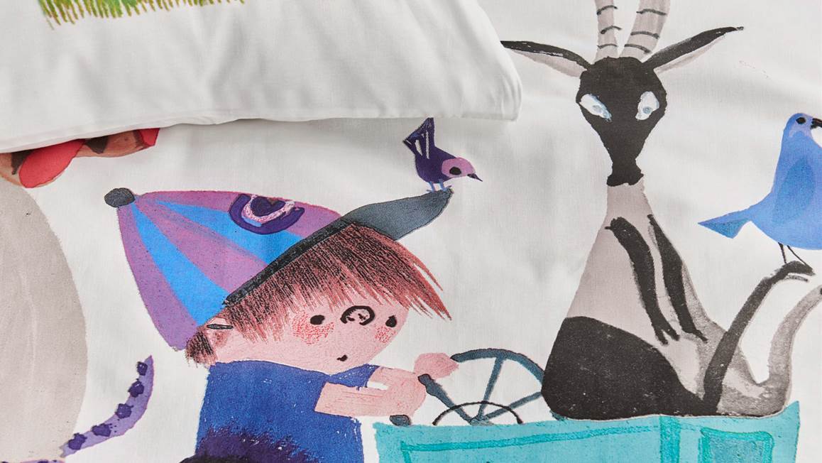 Fiep Amsterdam Beestenbende housse de couette