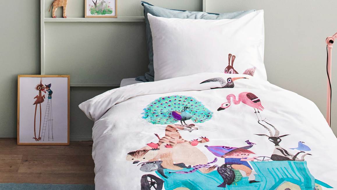 Fiep Amsterdam Beestenbende housse de couette