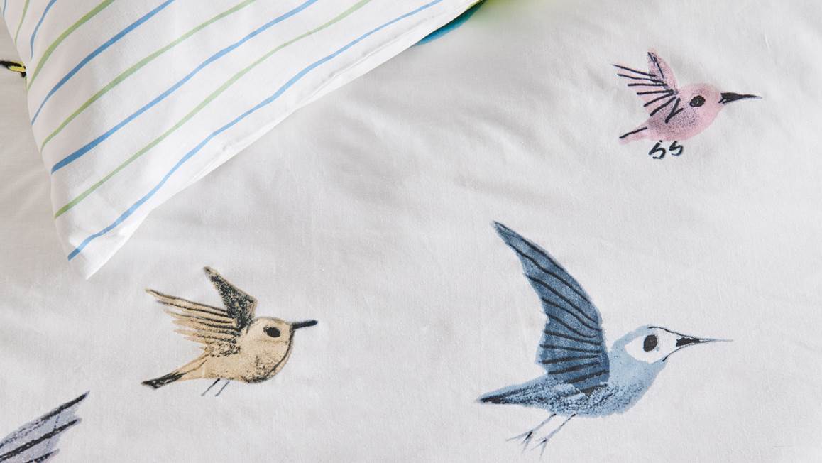 Fiep Amsterdam Vogels housse de couette