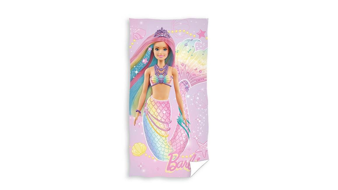 Barbie serviette de plage 