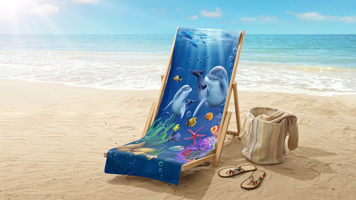 Good Morning Mare serviette de plage