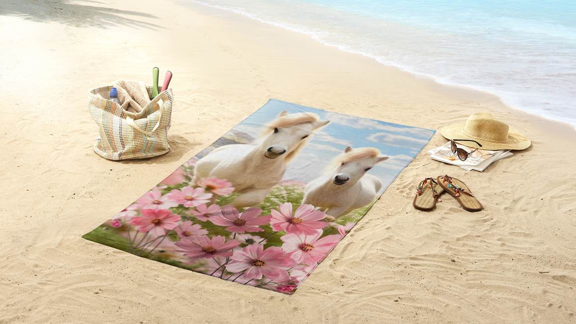 Good Morning Philou serviette de plage