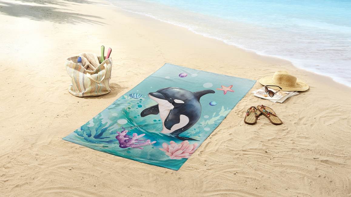 Good Morning Splash serviette de plage