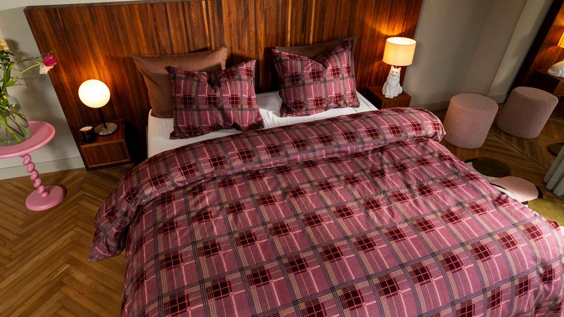 Kayori Betsu housse de couette en flanelle