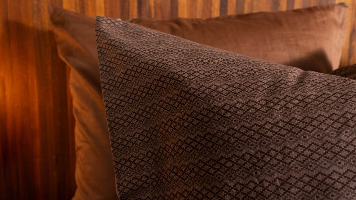 Kayori Lueso housse de couette en flanelle
