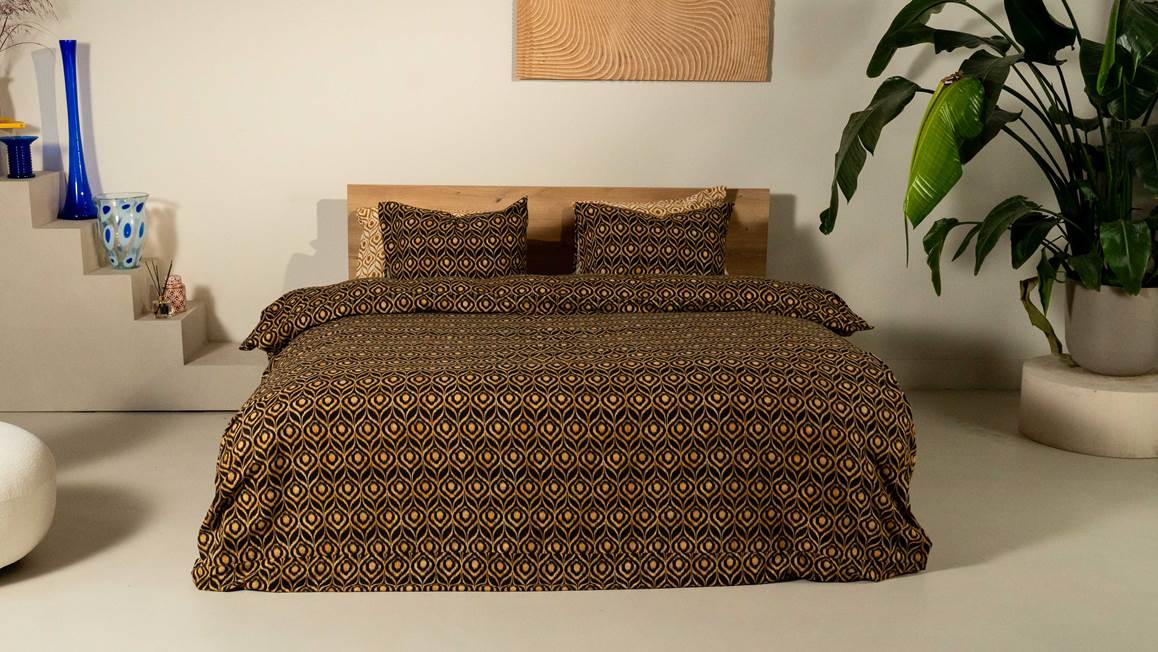 Kayori Yra housse de couette en flanelle