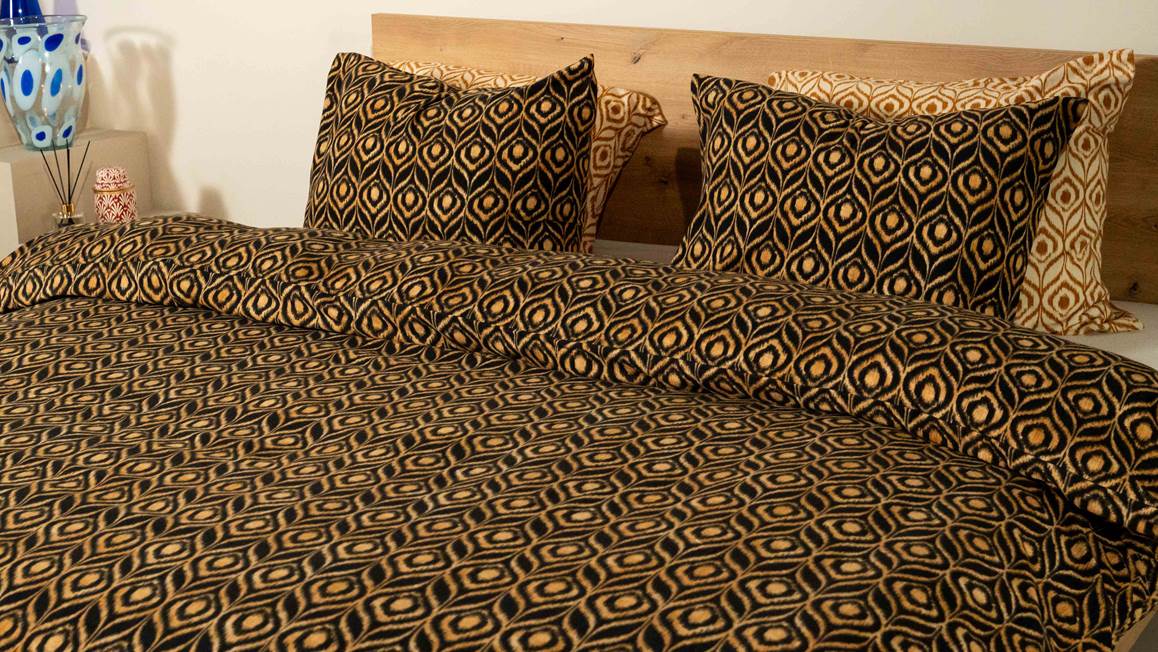 Kayori Yra housse de couette en flanelle