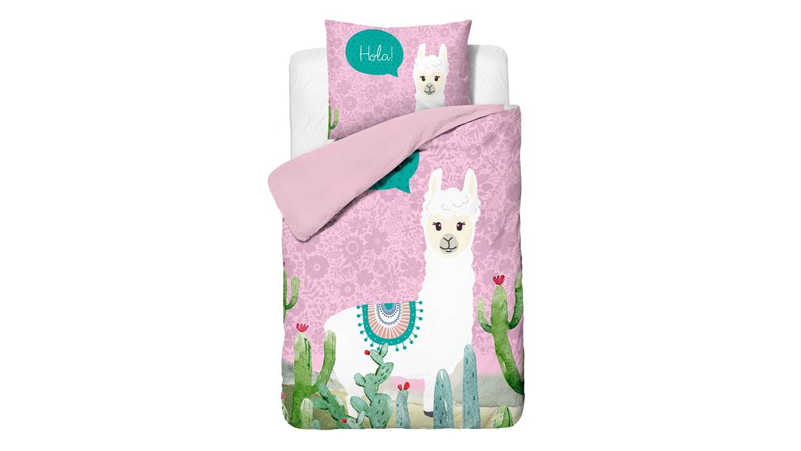 Little Monster Hola Lama housse de couette