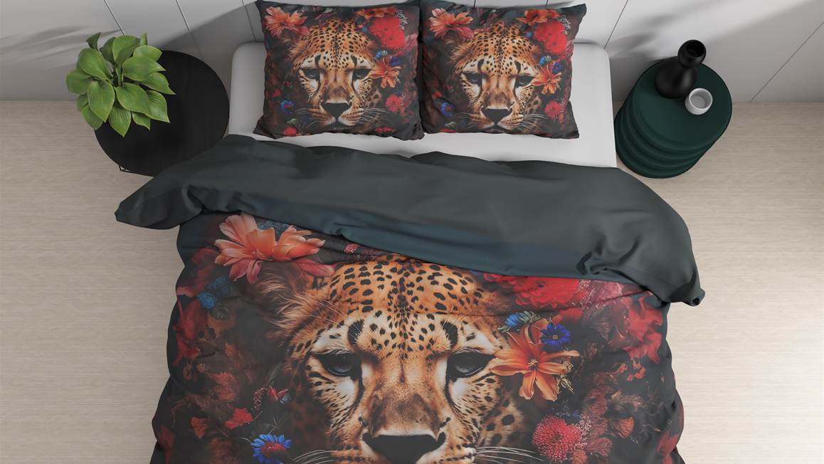 Dreamhouse Leopardo housse de couette