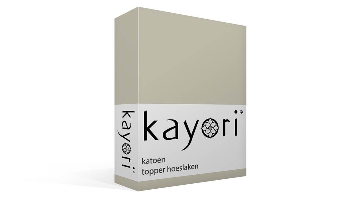Kayori Kai drap-housse surmatelas coton 57 fils