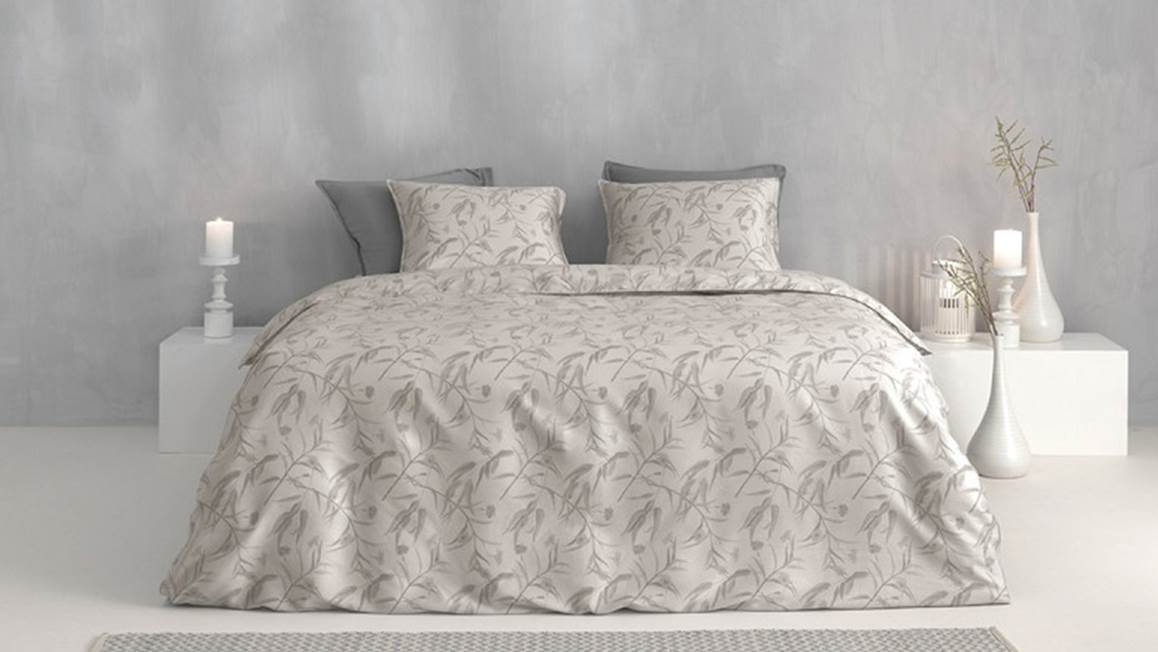 Zohome Fiori di Satinado housse de couette