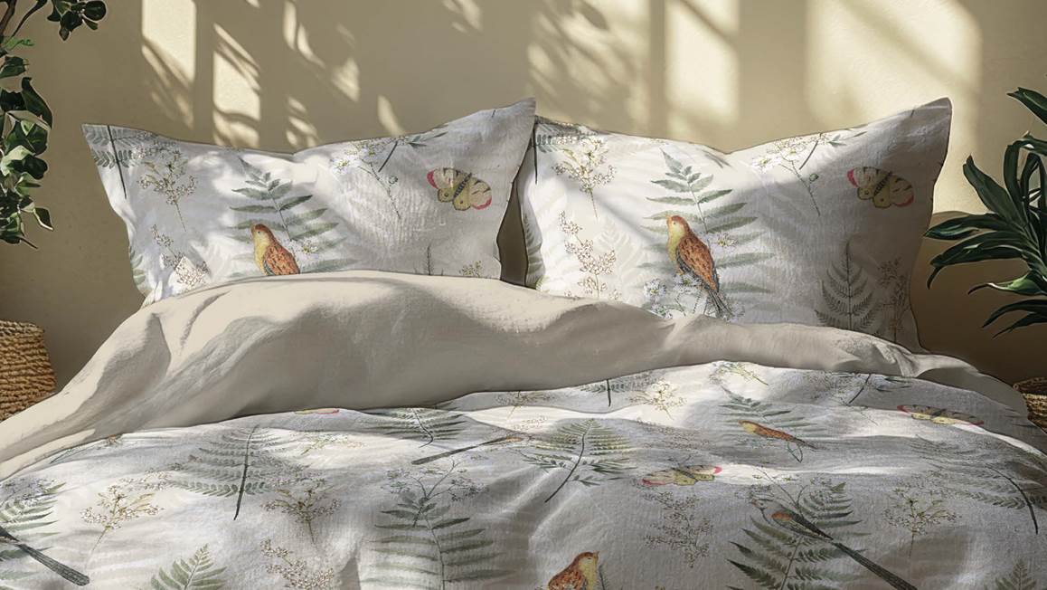 Satin d’Or Idyllic housse de couette