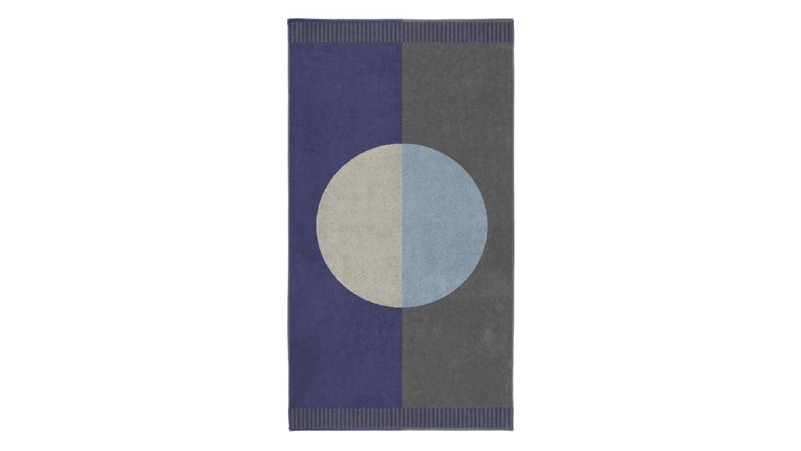 Seahorse Colorblock Circle serviette de plage
