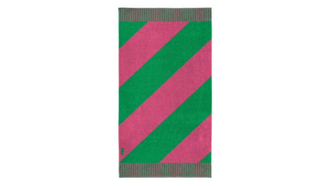 Seahorse Colorblock Stripe serviette de plage