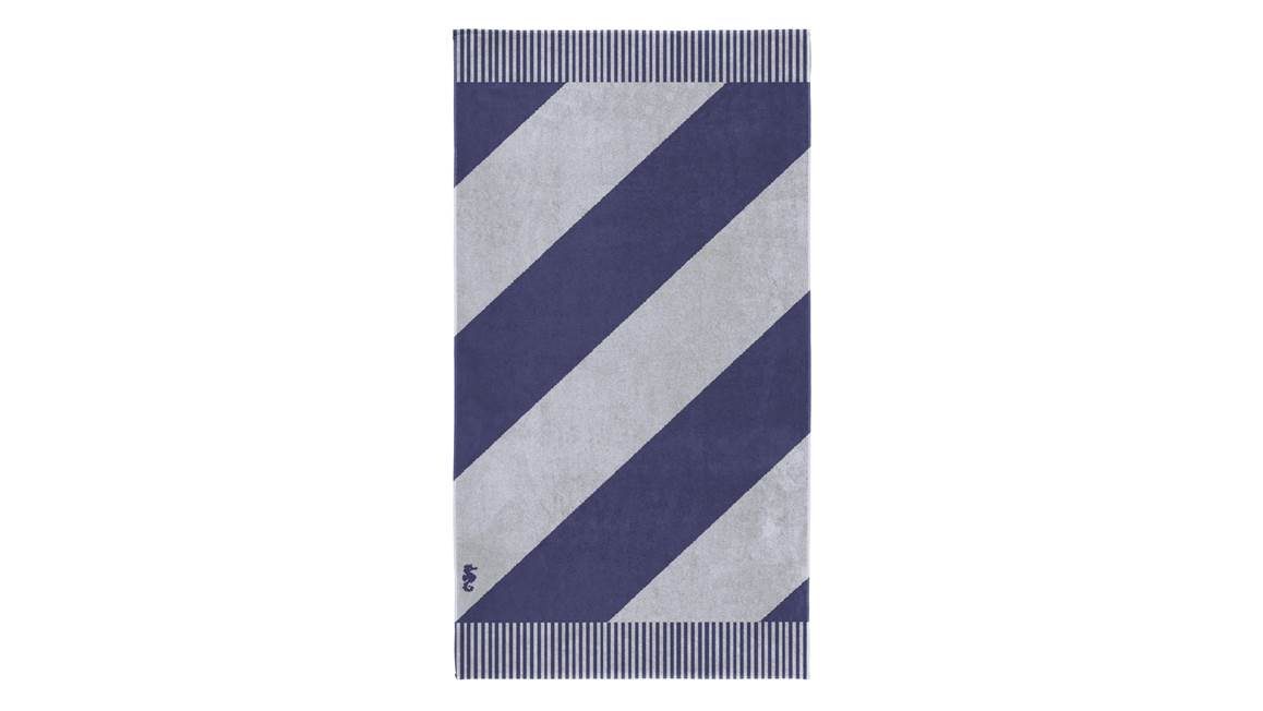 Seahorse Colorblock Stripe serviette de plage
