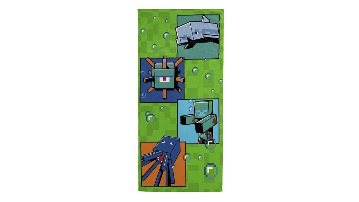 Minecraft serviette de plage