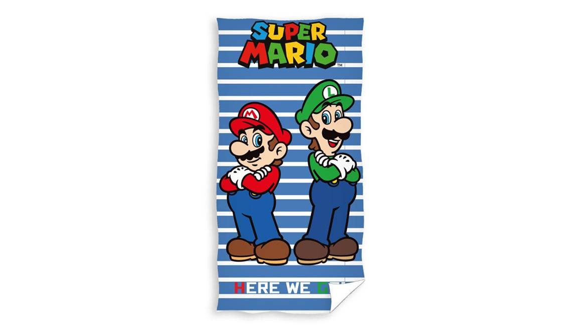 Super Mario serviette de plage