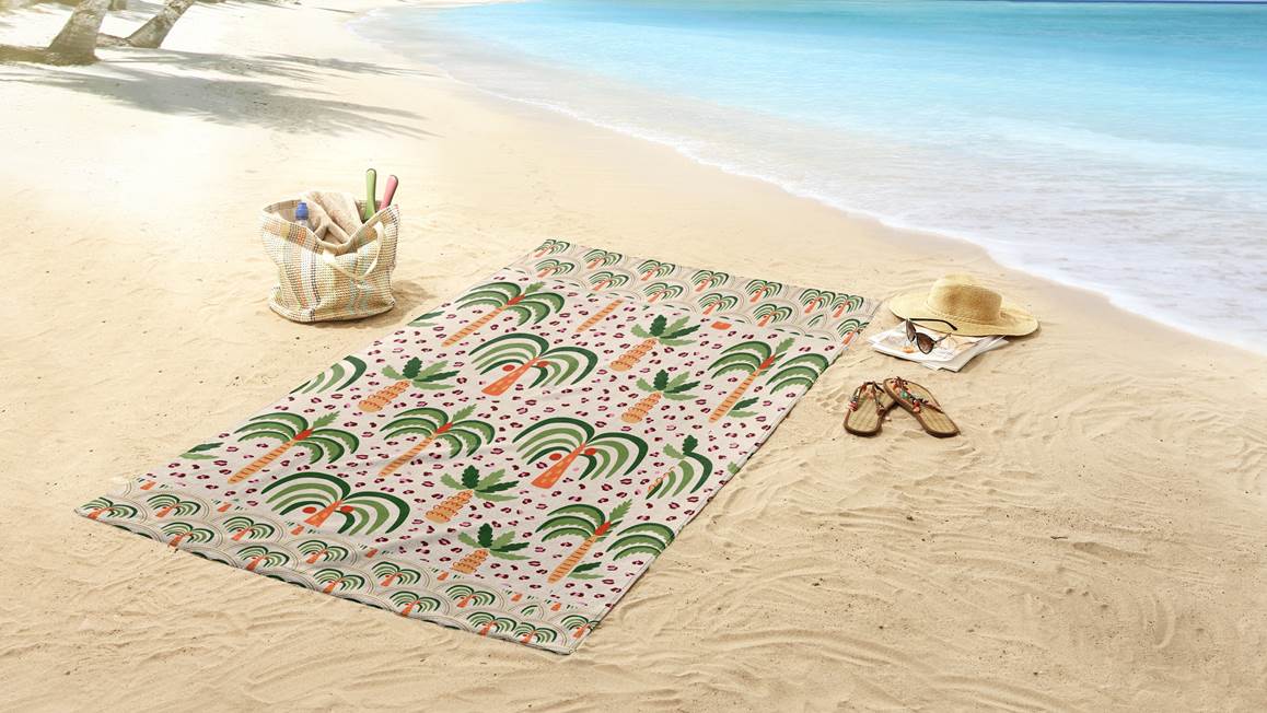 Good Morning Cezan serviette de plage