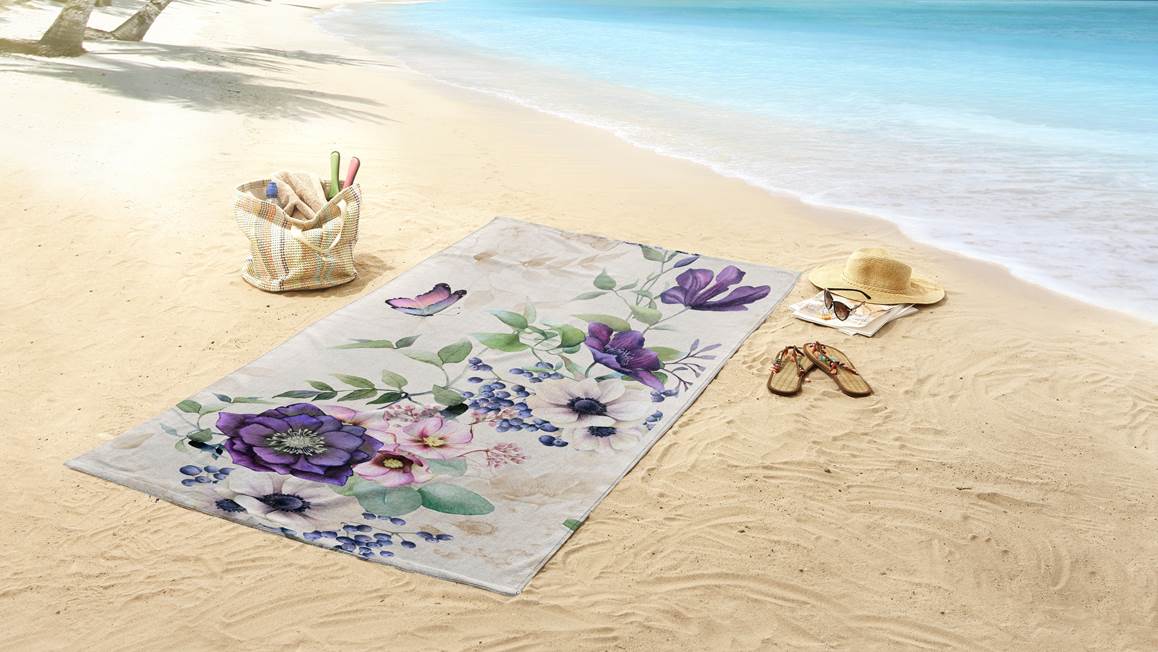 Good Morning Dinda serviette de plage