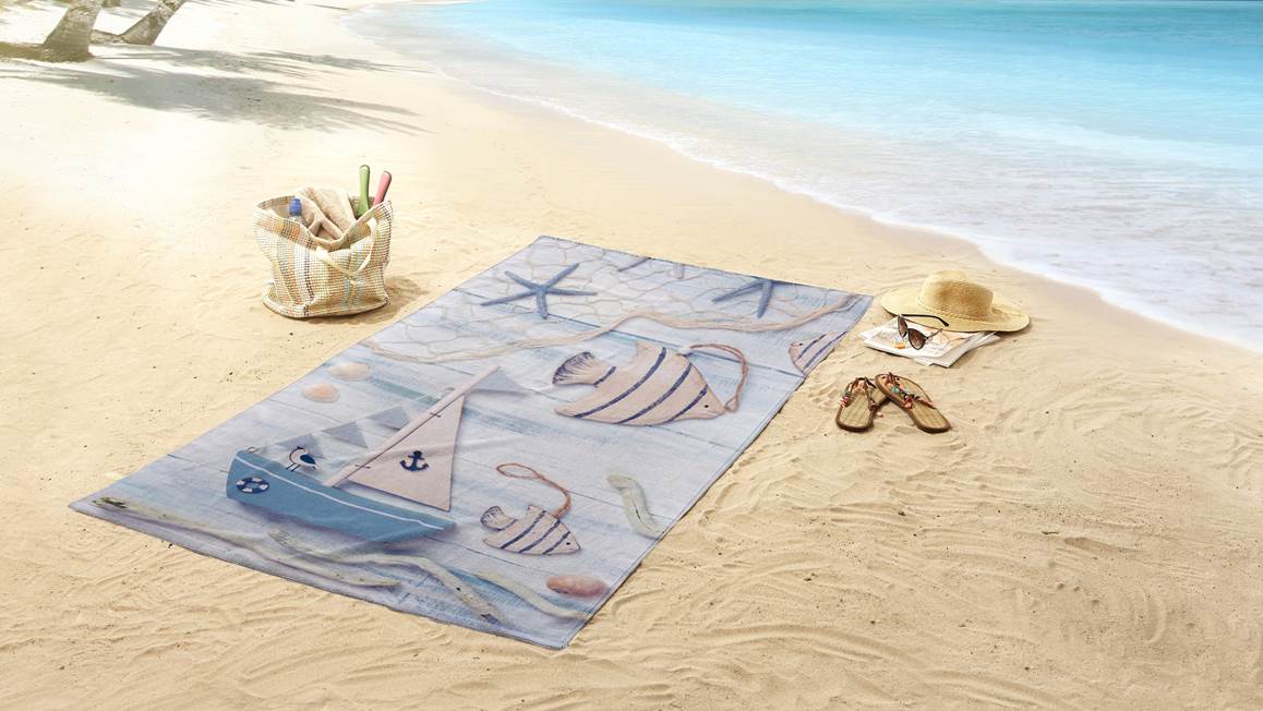 Good Morning Maritim serviette de plage