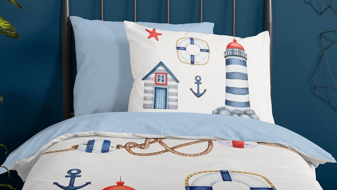 Pure Maritime housse de couette