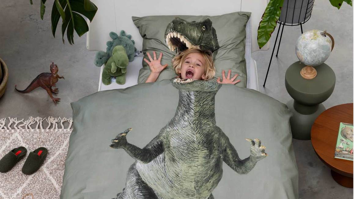 SNURK Dino Jurassic housse de couette