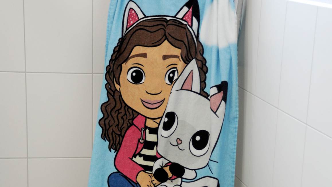 Gabby’s Dollhouse serviette de plage