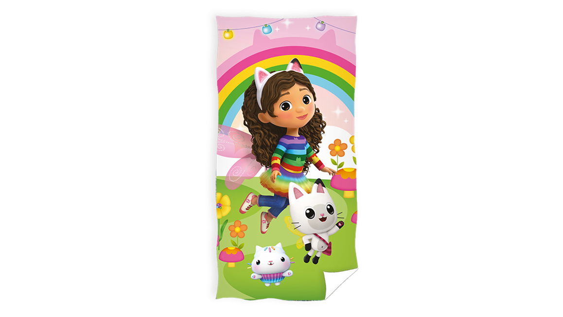 Gabby’s Dollhouse serviette de plage