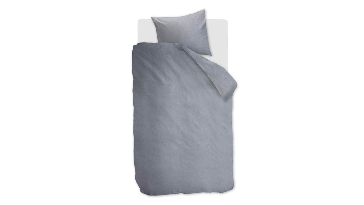 Snoozing Flanel Uni housse de couette en flanelle