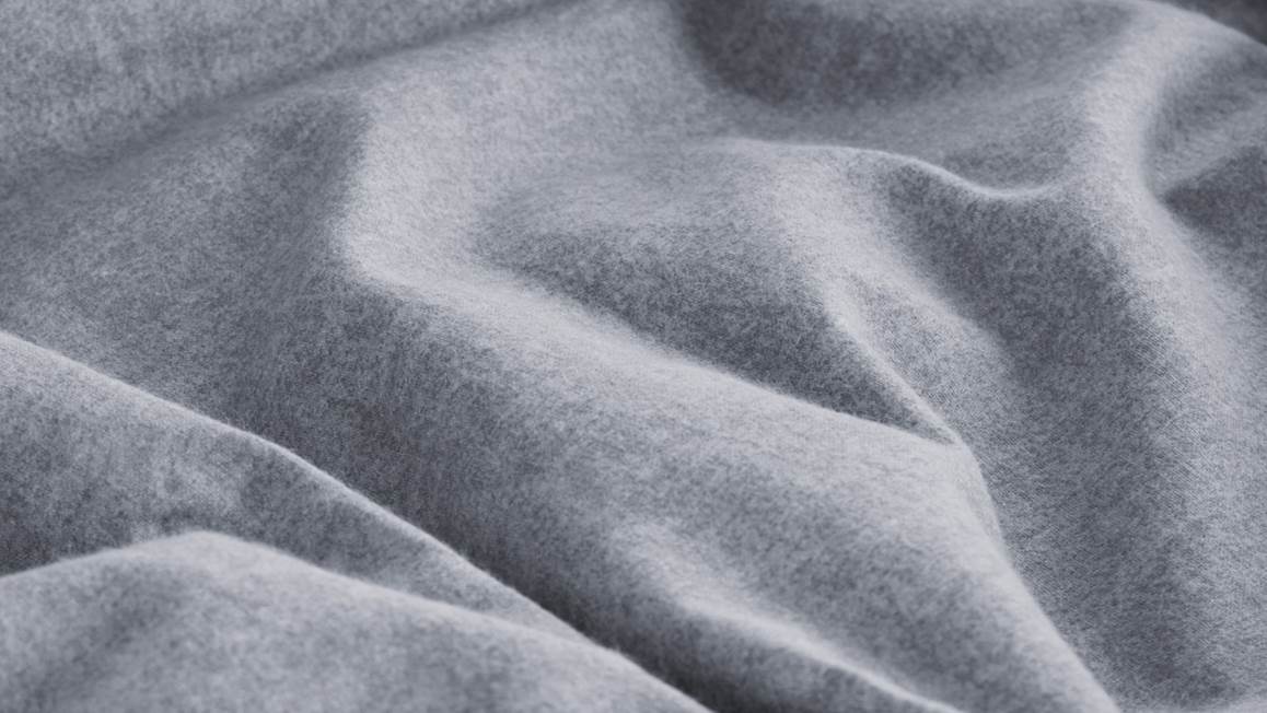 Snoozing Flanel Uni housse de couette en flanelle