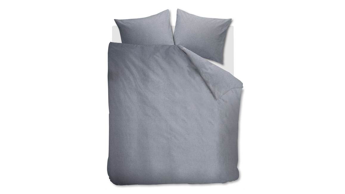 Snoozing Flanel Uni housse de couette en flanelle