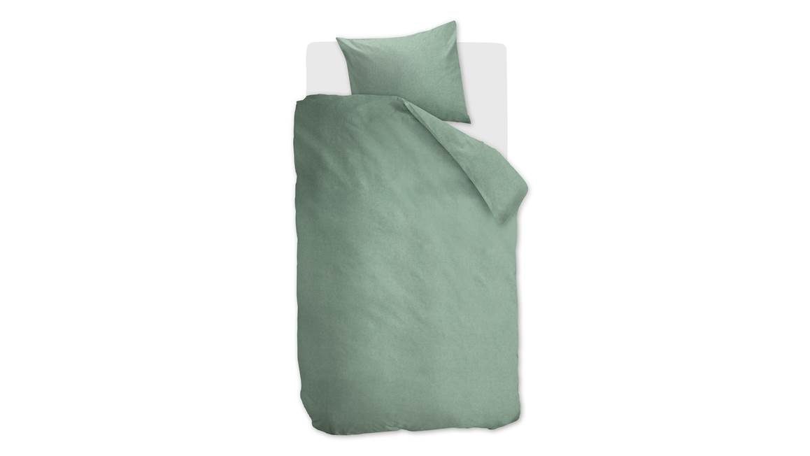 Snoozing Flanel Uni housse de couette en flanelle
