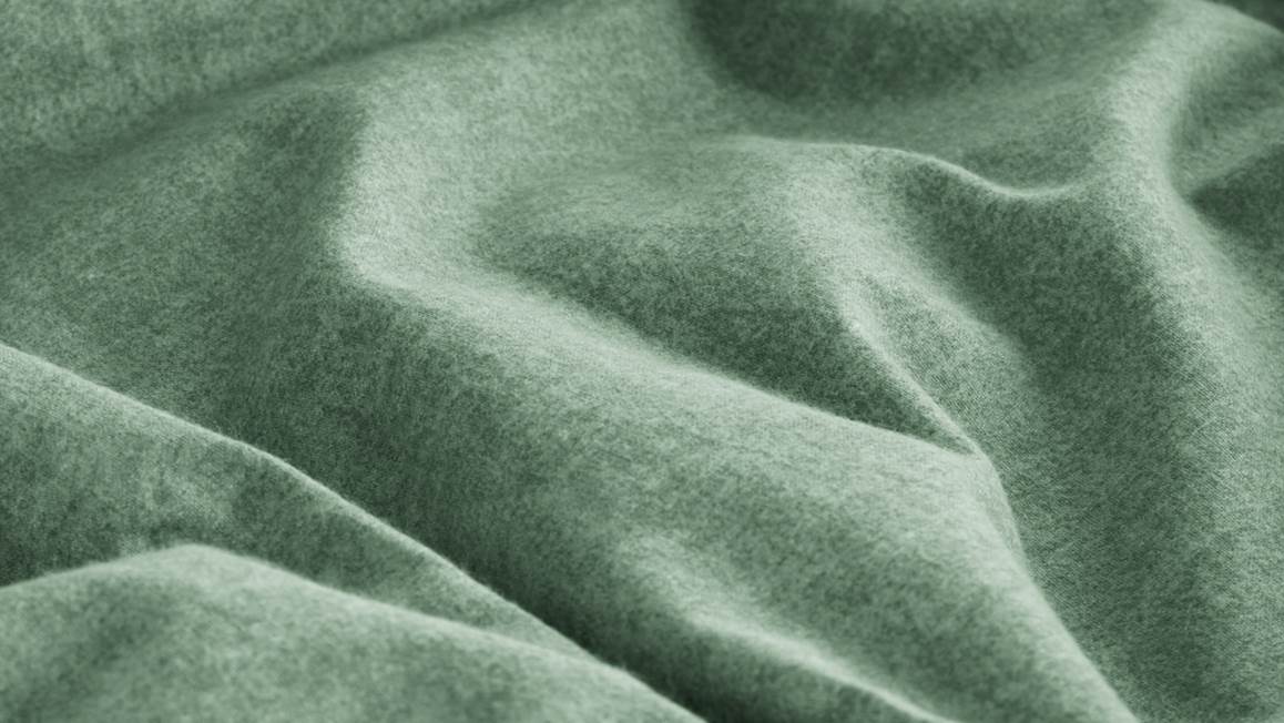 Snoozing Flanel Uni housse de couette en flanelle