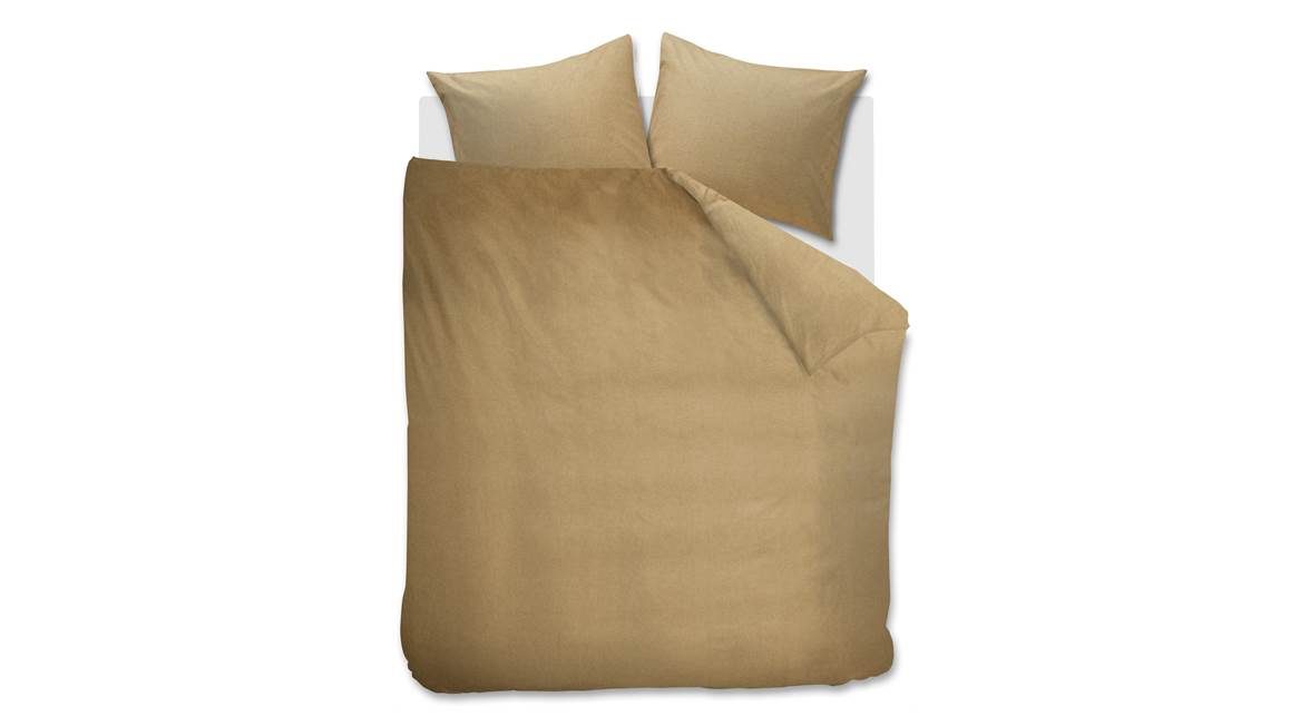 Snoozing Flanel Uni housse de couette en flanelle