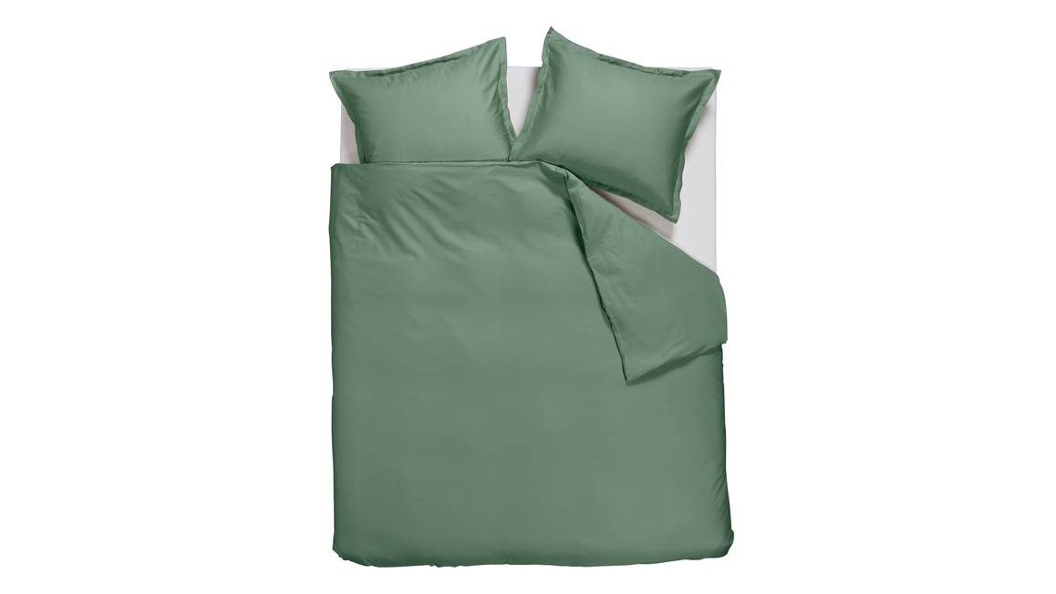 Snoozing Satin Uni housse de couette